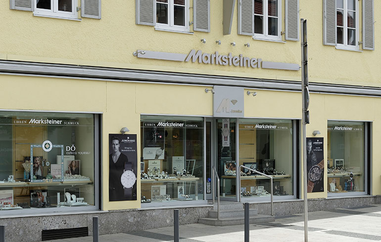 Marksteiner Uhren & Schmuck Aussenansicht